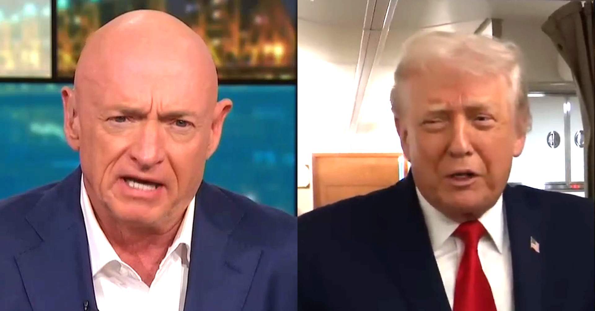 Sen. Mark Kelly Taunts Trump on MSNOW After Censure News: I Hurt His Ego'