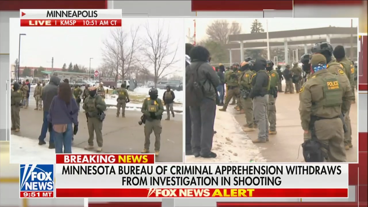 Minnesota Investigators Say FBI Is Denying Them Access to Evidence' in ICE Shooting Case