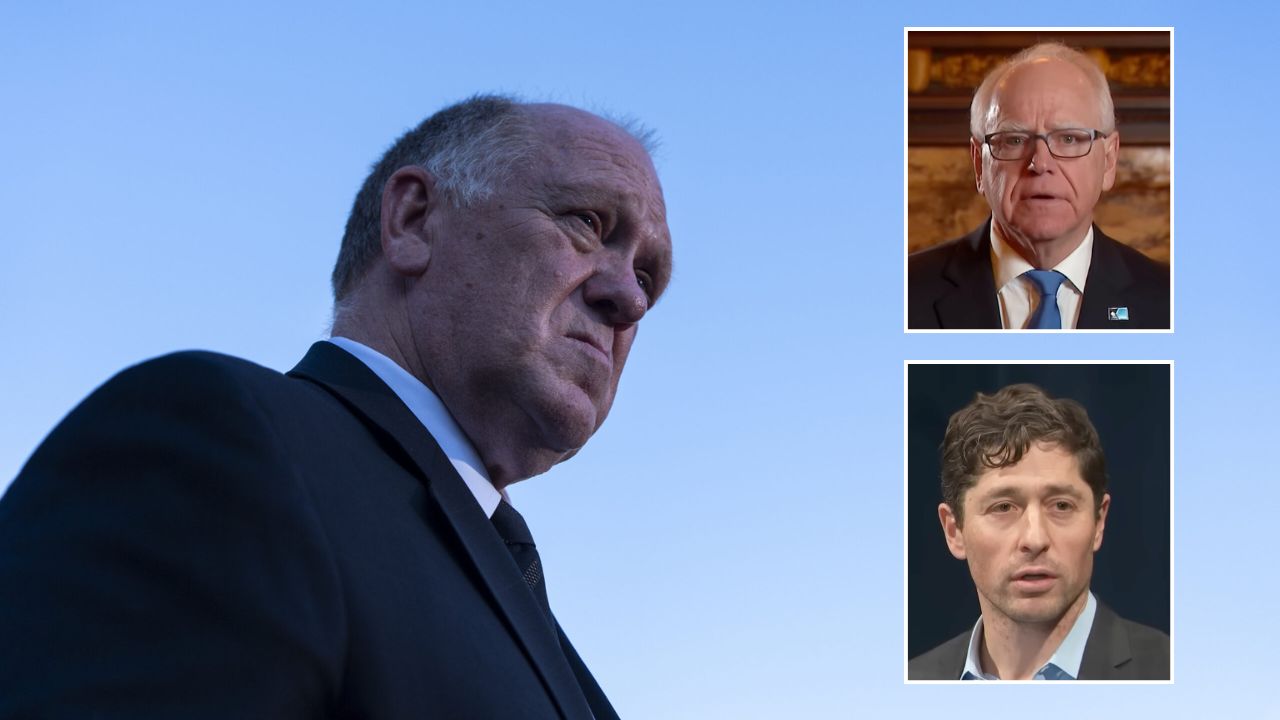 Tom Homan Touts Productive' Starting Point After Meeting With Tim Walz, Jacob Frey in Minnesota