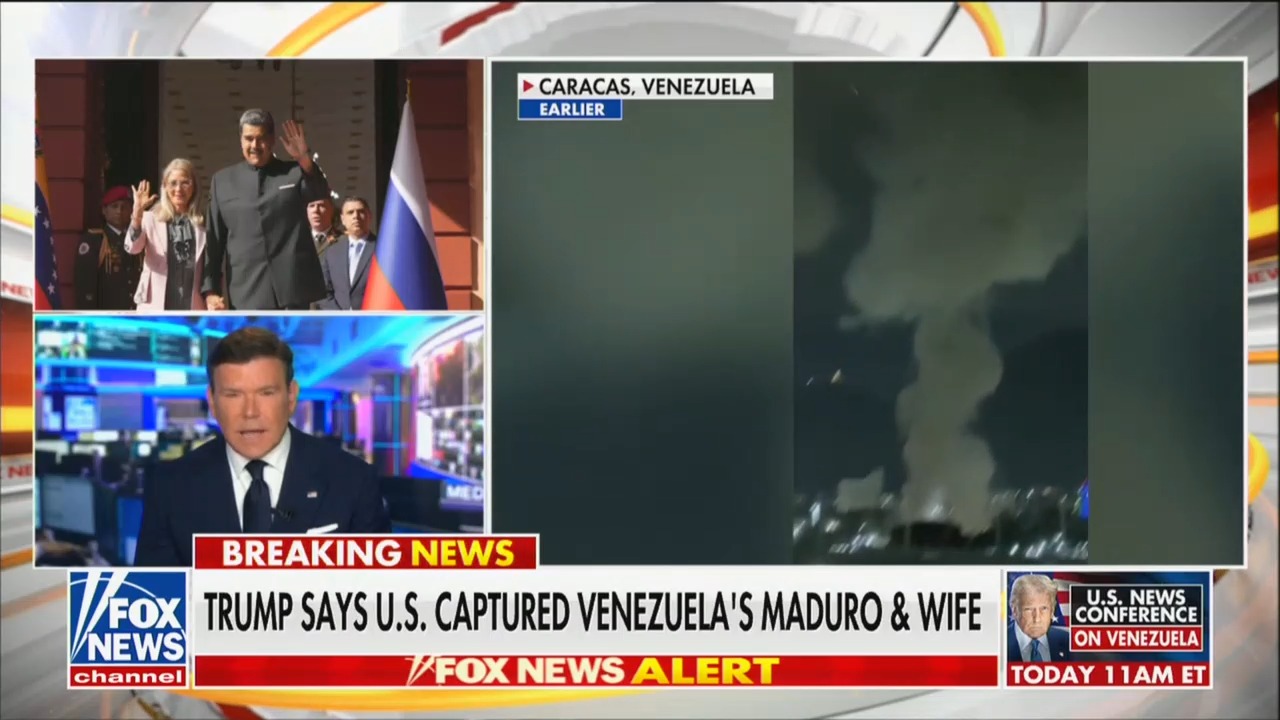 WATCH: Fox's Bret Baier Reveals He Was in the Process of Booking an Interview With Maduro