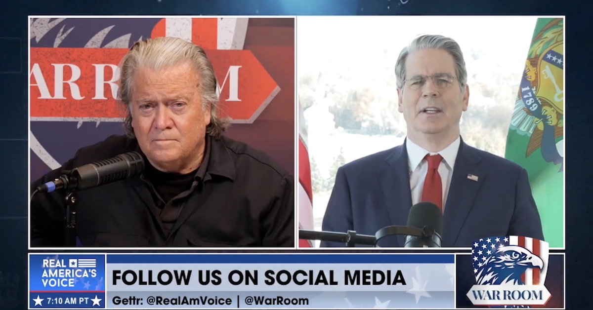 Trump Treasury Secretary Blasts Wall Street Journal’s ‘Grumpy Old Men’ For Opposing Trump On Economy