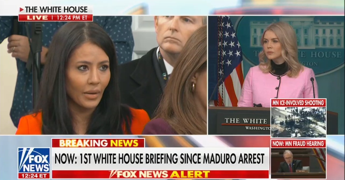 Here's the Only (Bonkers) January 6 Question Karoline Leavitt Was Asked at Today's Briefing