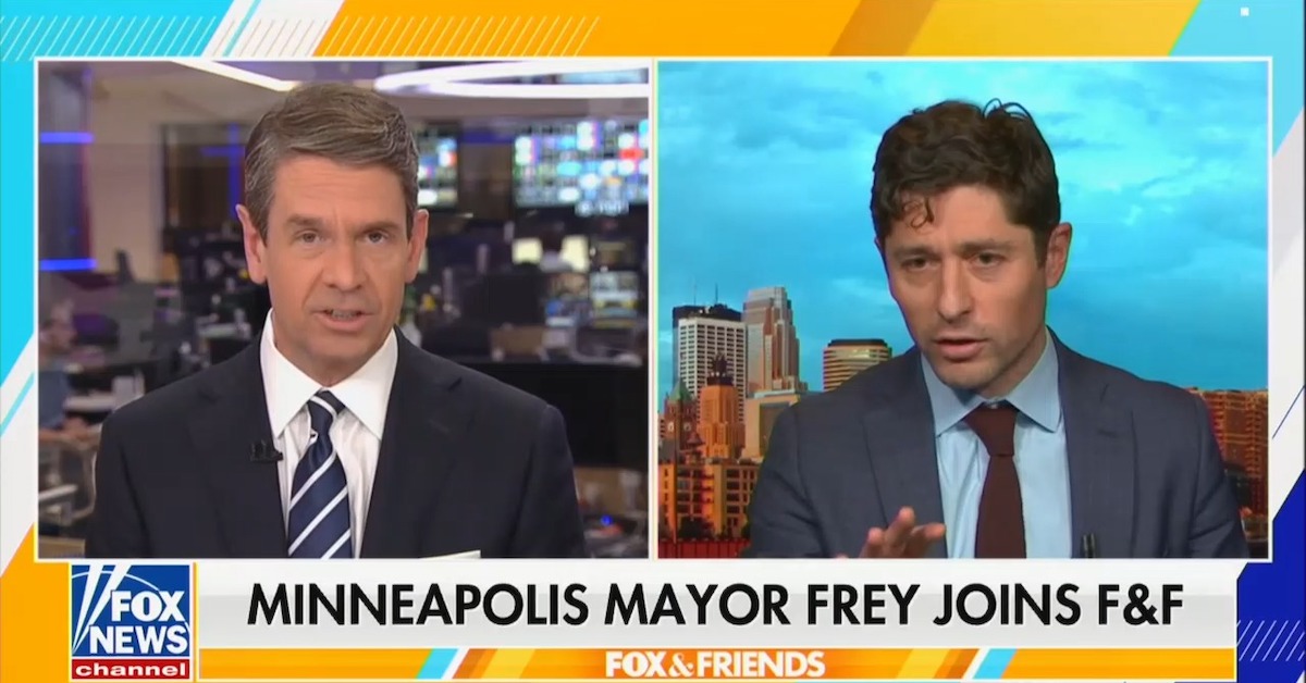 Griff Jenkins Grills Mayor Jacob Frey On ICE Protesters