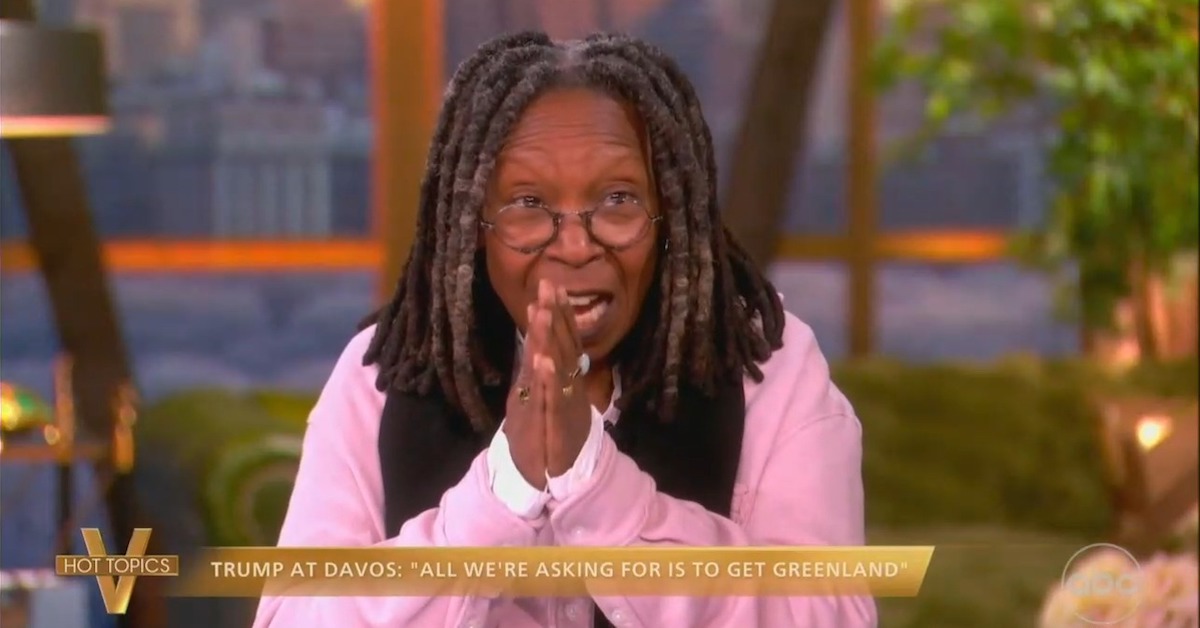 The View’s Whoopi Goldberg Calls for Trump to Be Thrown Out of Office Over Mental Fitness After Davos Speech: ‘It’s Time!’