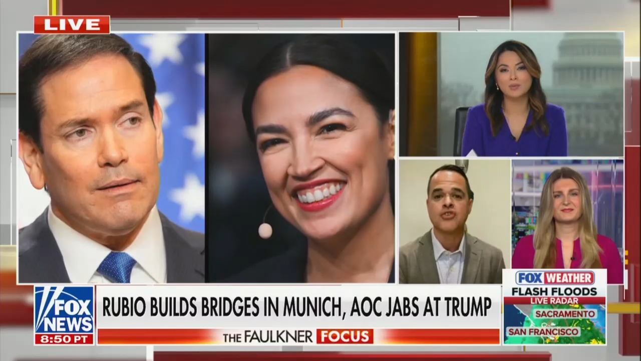 She Didn't Come Prepared!' Fox News Host Spars With Democrat Over AOC's Foreign Policy Flub in Munich