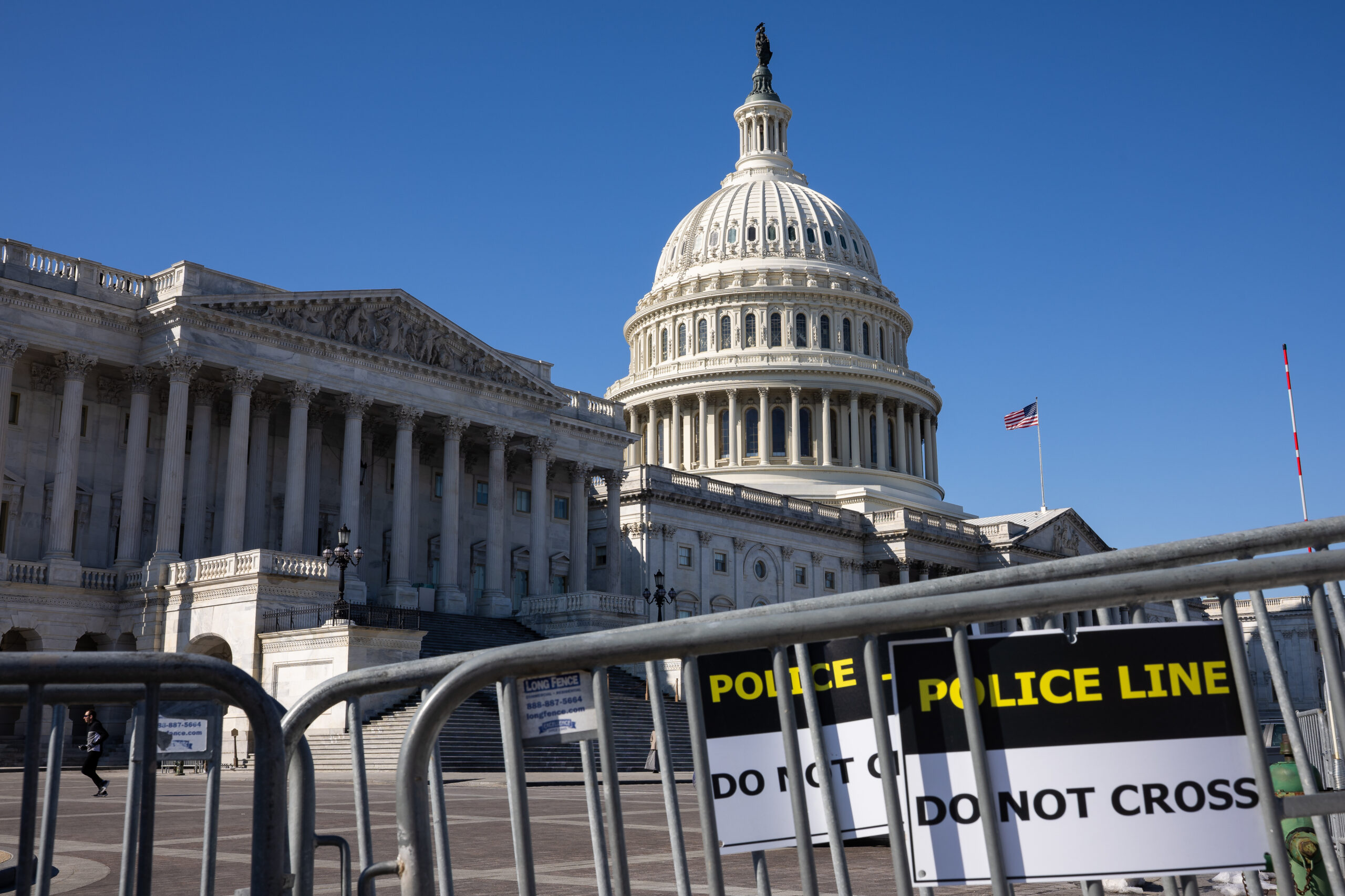 JUST IN: Capitol Police Arrest Person Appearing to Have a Gun Near Capitol Entrance