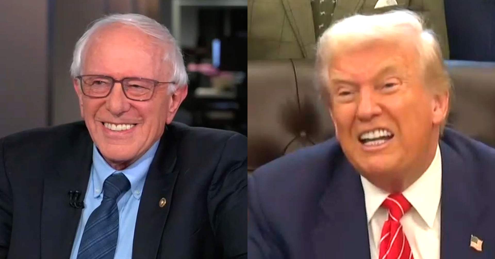 Bernie Sanders Laughs Out Loud at Trump Over Election Takeover Rant: Mr. Integrity Who Provoked an Insurrection!'