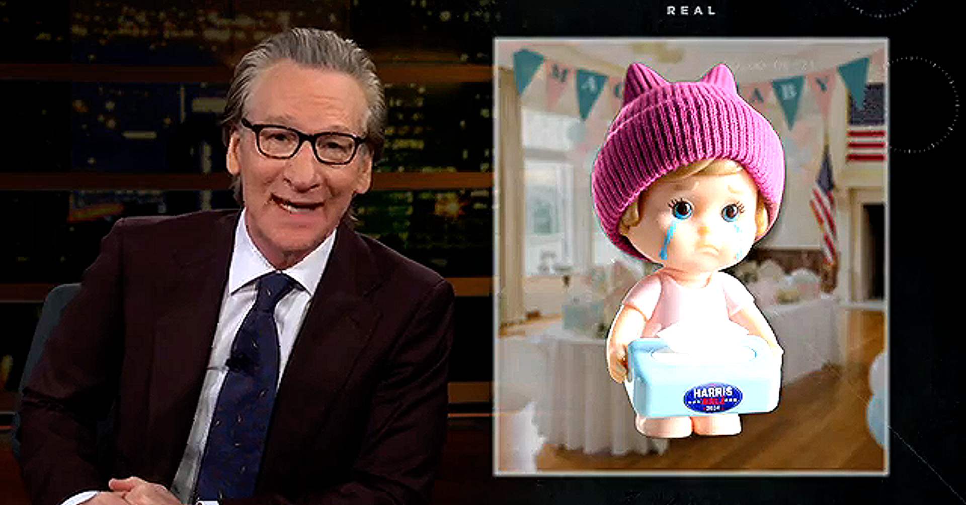 Bill Maher Mercilessly Mocks Trump Fans With MAGA Baby Boom' Shower Gifts