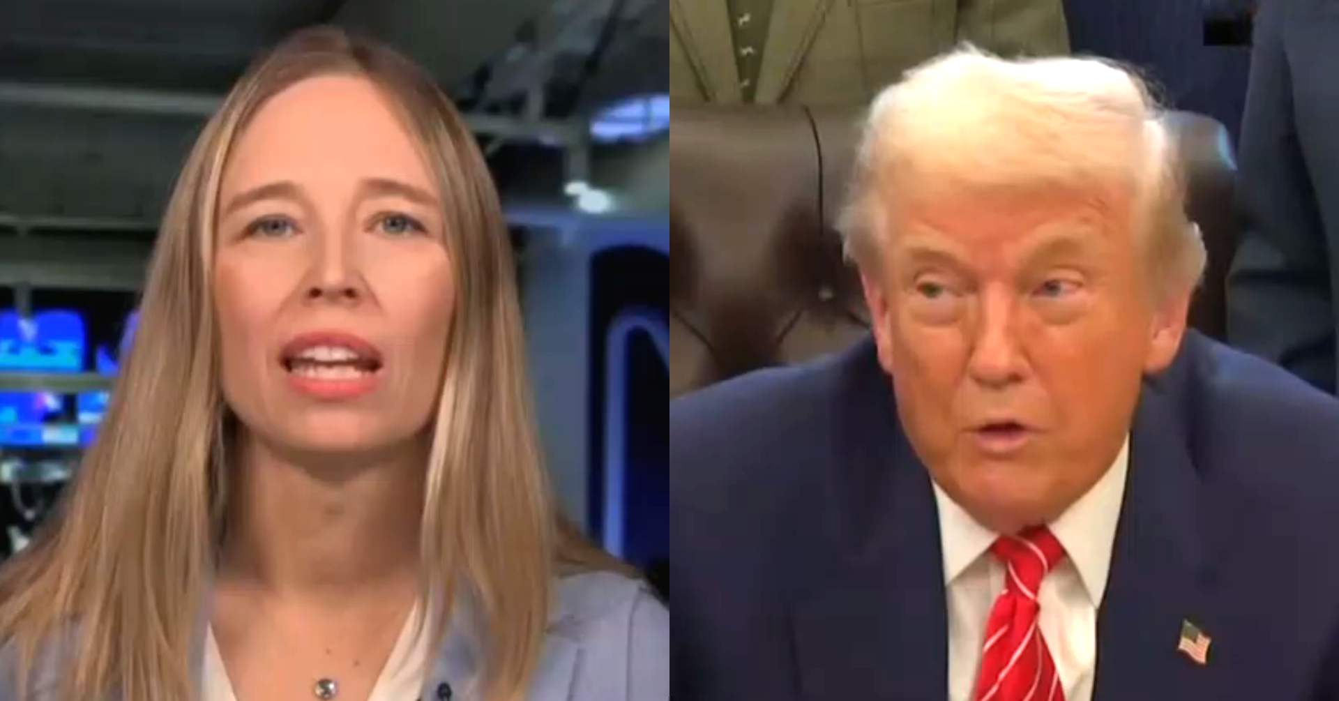 Epstein Survivor Annie Farmer Rips Trump For Ranting at Kaitlan Collins To Smile'