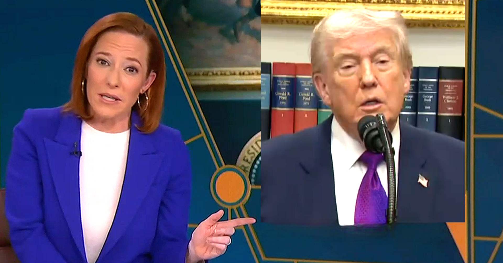 Jen Psaki Calls BS on Trump Over Bumbling' Epstein Island Answer  That Threw His Commerce Secretary Under The Bus'
