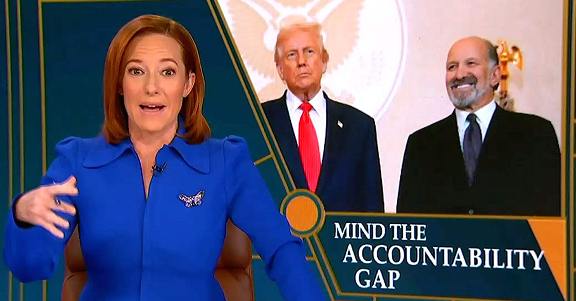MS NOW's Jen Psaki Trashes Trump Honcho for Bringing His Children to Epstein Island