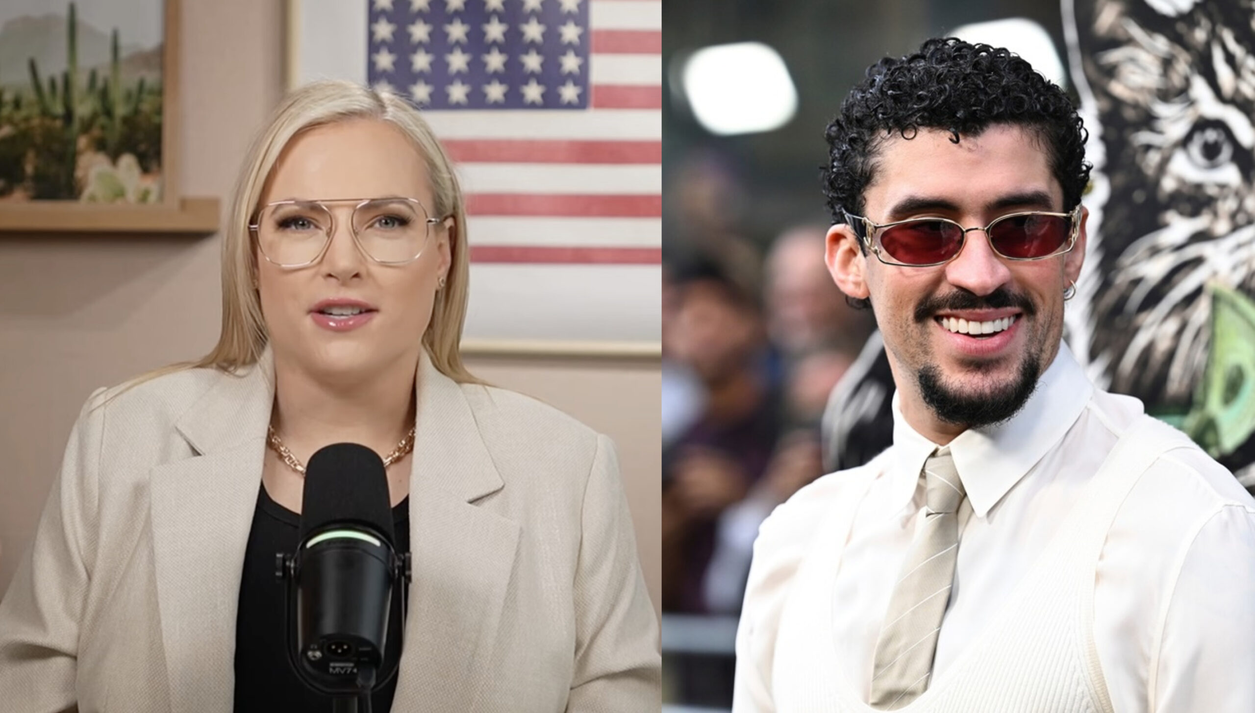 Meghan McCain Thanks Lunatic' Bad Bunny Critics for Turning Her Into Stan' And Reveals Anti-Trump Song Is Her Favorite'