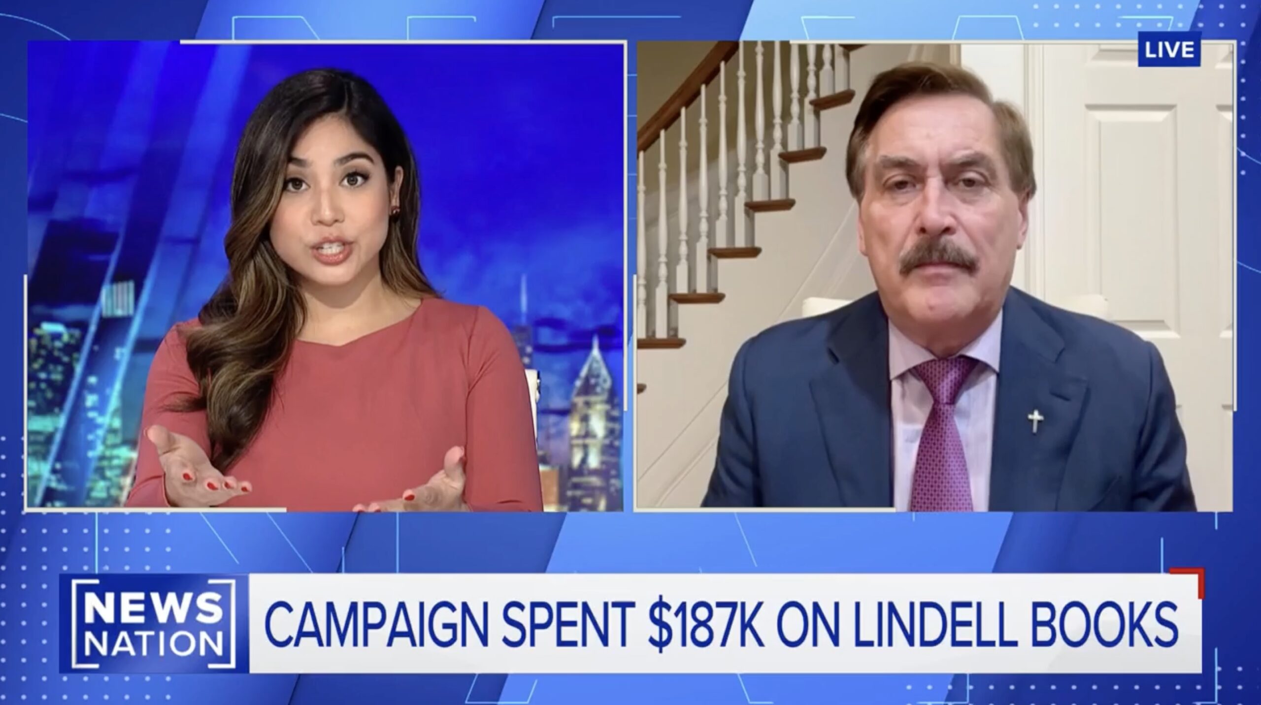 Mike Lindell Grilled Over Why He Spent $187,000 On Copies of His Own Book