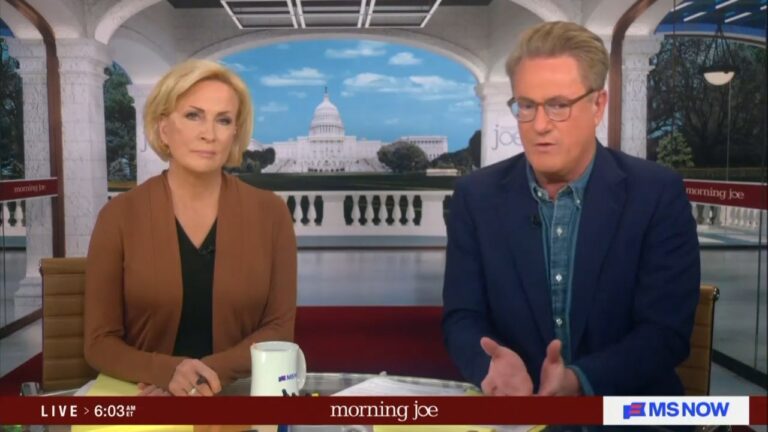 Joe Scarborough Warns Trump’s ‘Shock Opera’ Has ‘Cratered’ His Polling: ‘Buck Stops With the President’