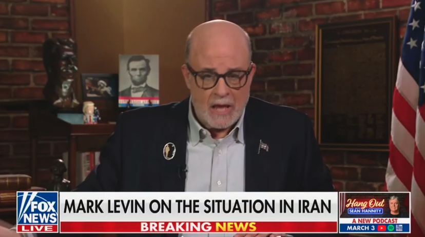 Fox's Mark Levin Tells Trump To End Talks With Iran and Start Bombing: Time Is Up!'