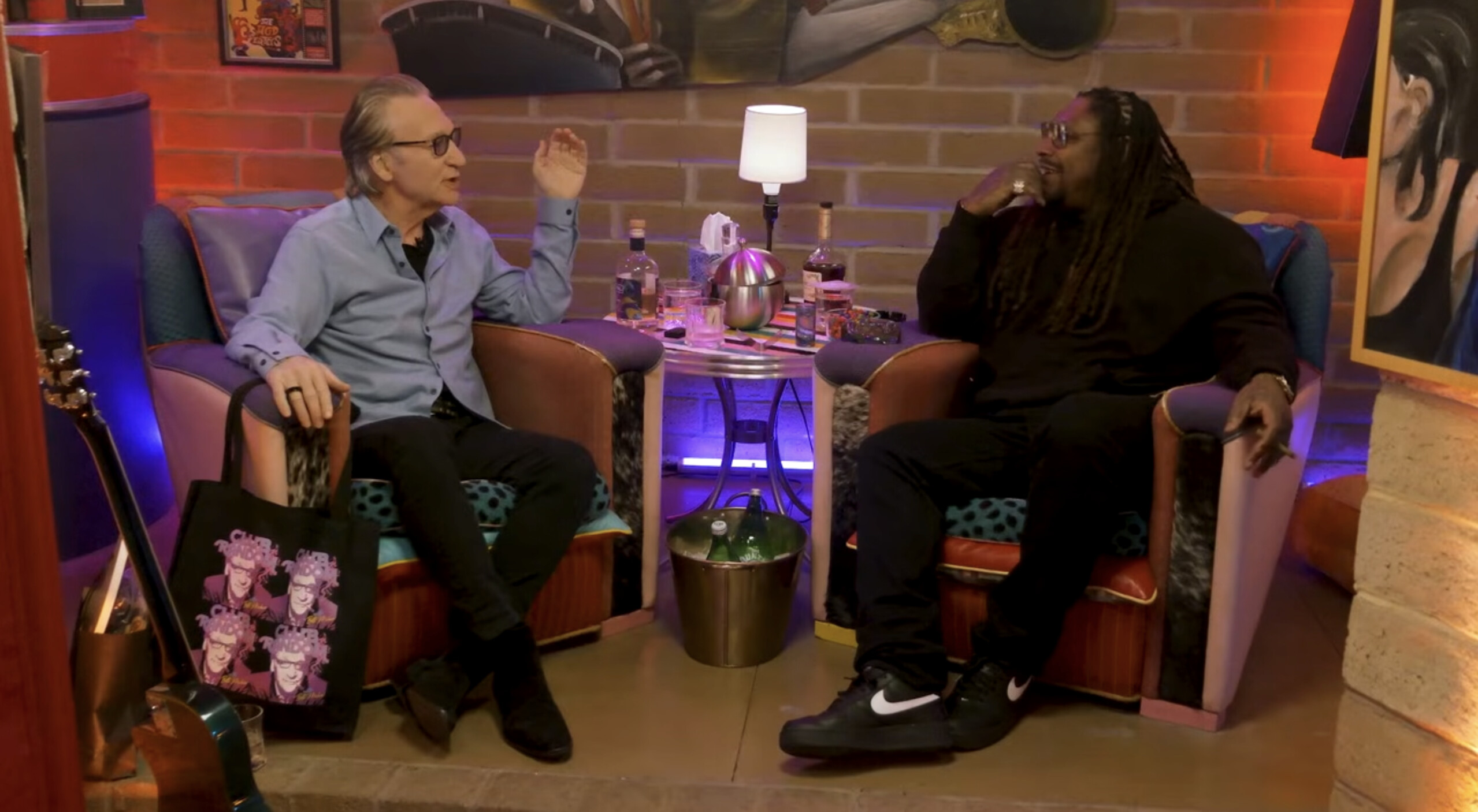 Bill Maher Episode with Ex-NFL Star Marshawn Lynch Devolves Into Wild Conversation About Strip Clubs