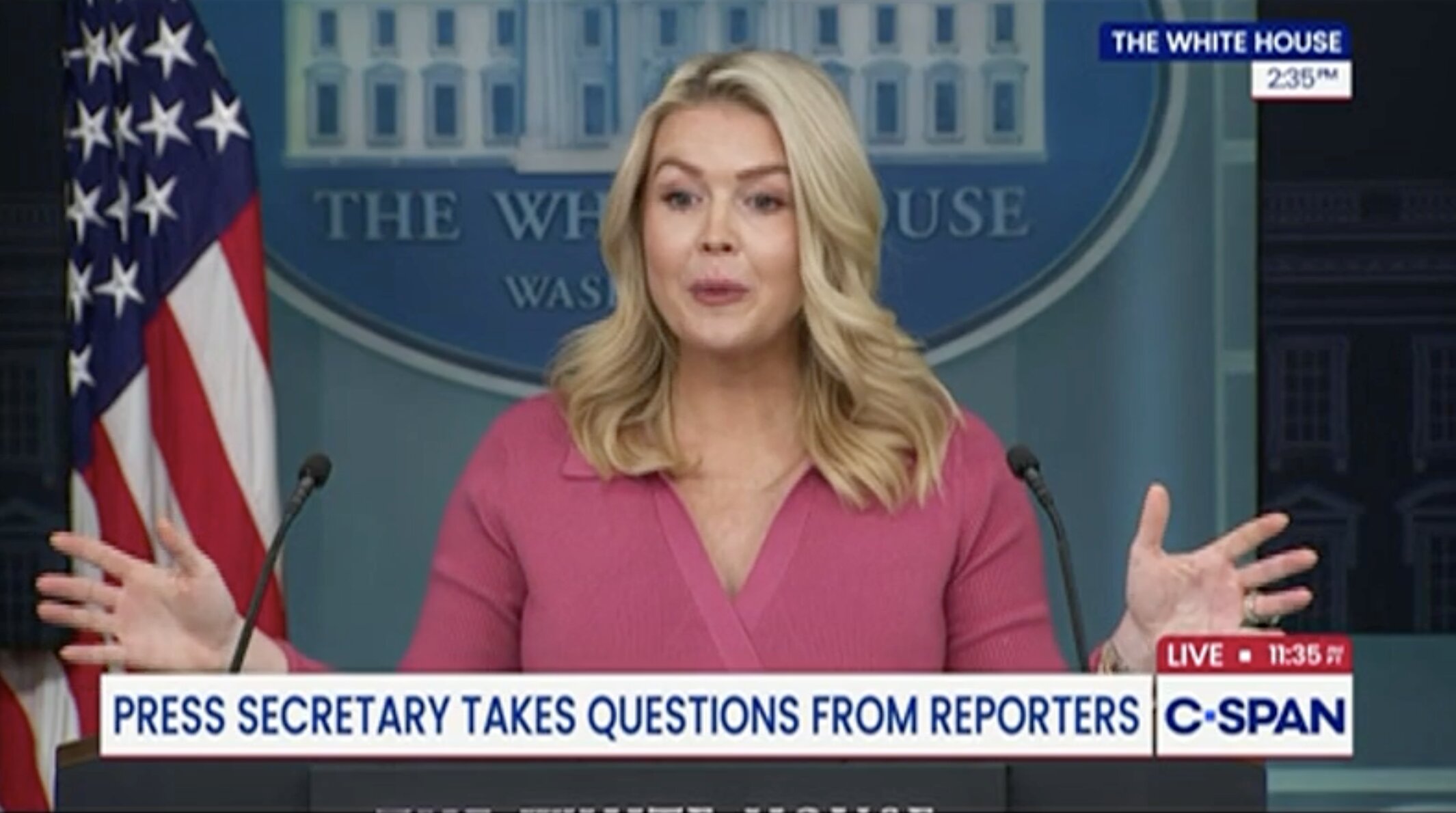 Karoline Leavitt Throws Russiagate Back In Media’s Face to Justify Gabbard’s Election Probe