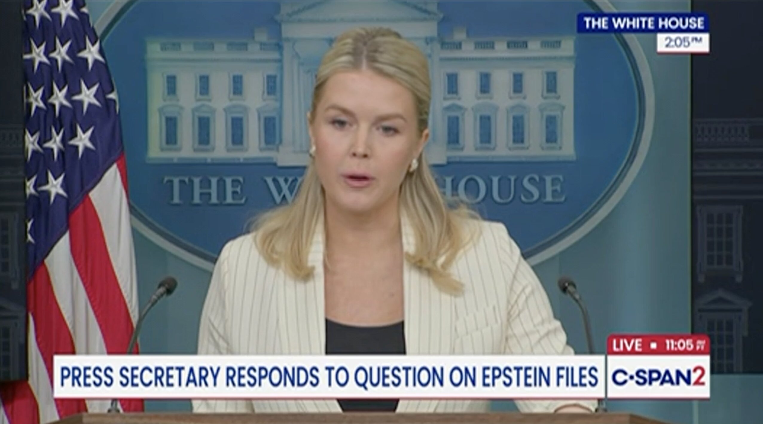 Leavitt Pressed On If Trump Still Stands Behind Howard Lutnick After Bombshell Epstein File Revelations