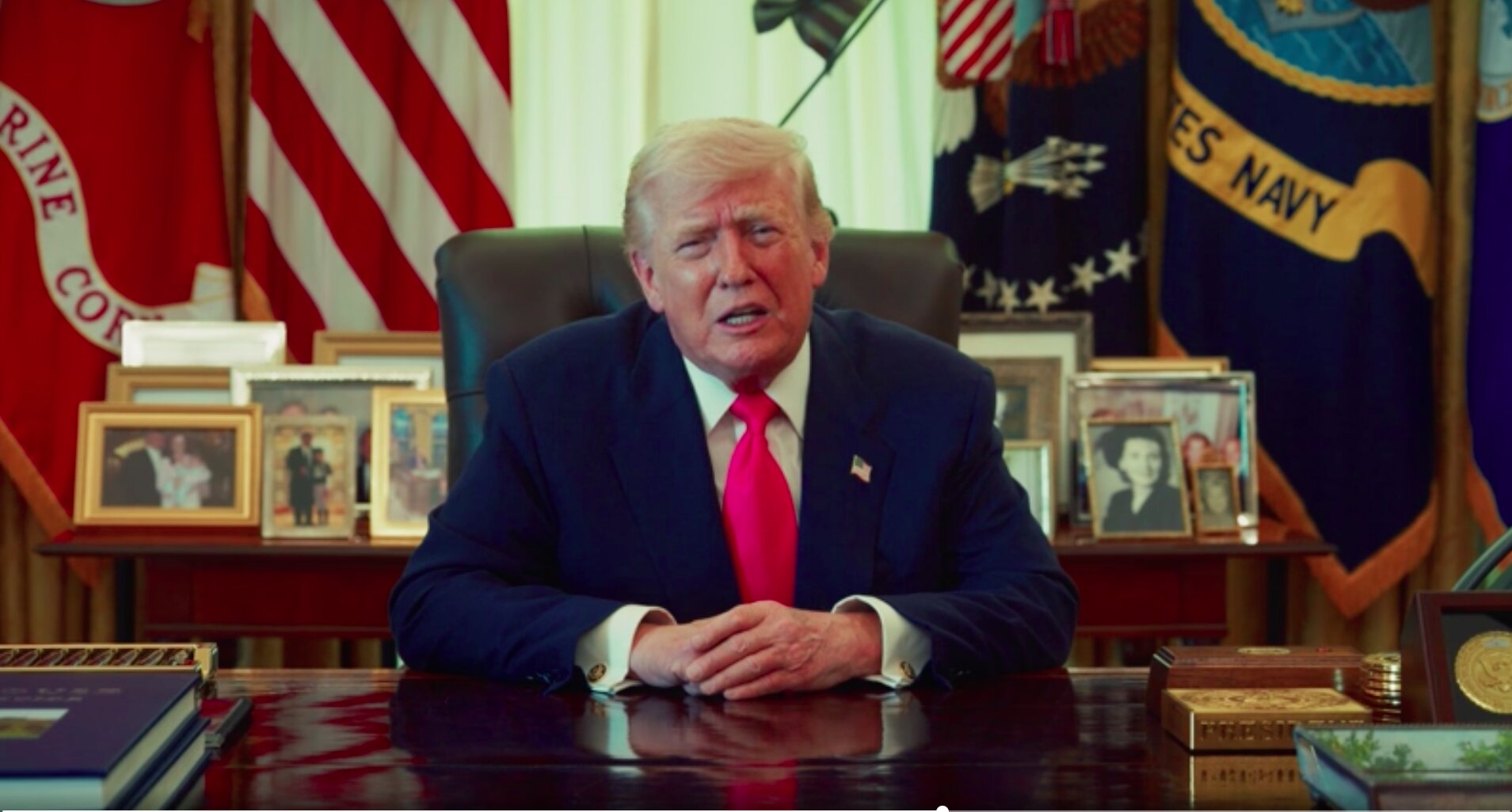 Trump Commemorates Five-Year Anniversary of Rush Limbaugh's Death With Oval Office Video