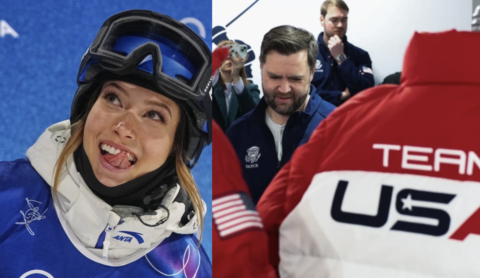 ‘Thanks, JD!’ Eileen Gu Claps Back After Vice President Slammed Her Decision to Compete for China