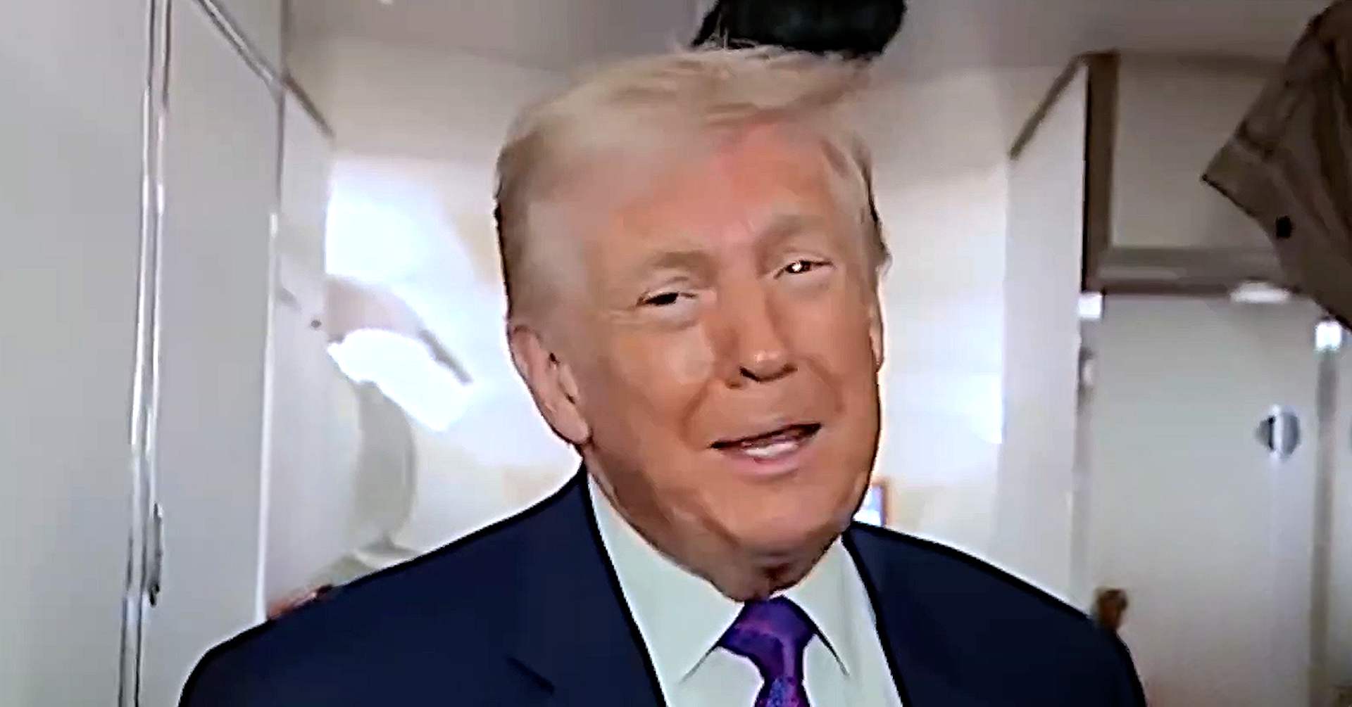 Trump blurted out praise for "My new hero" in his first morning post as he copes with the Supreme Court ruling that gutted some of his tariff authority.