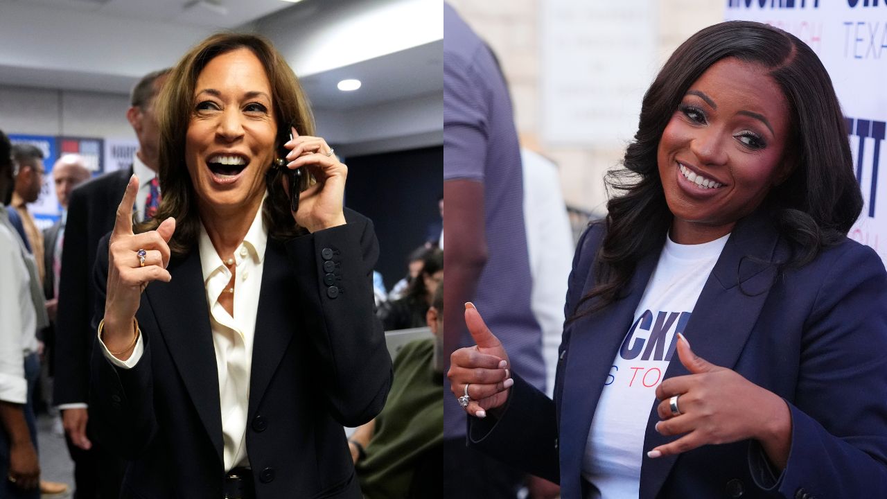 Kamala Harris Gets Behind Jasmine Crockett in Texas Primary With Last-Minute Robocall Push