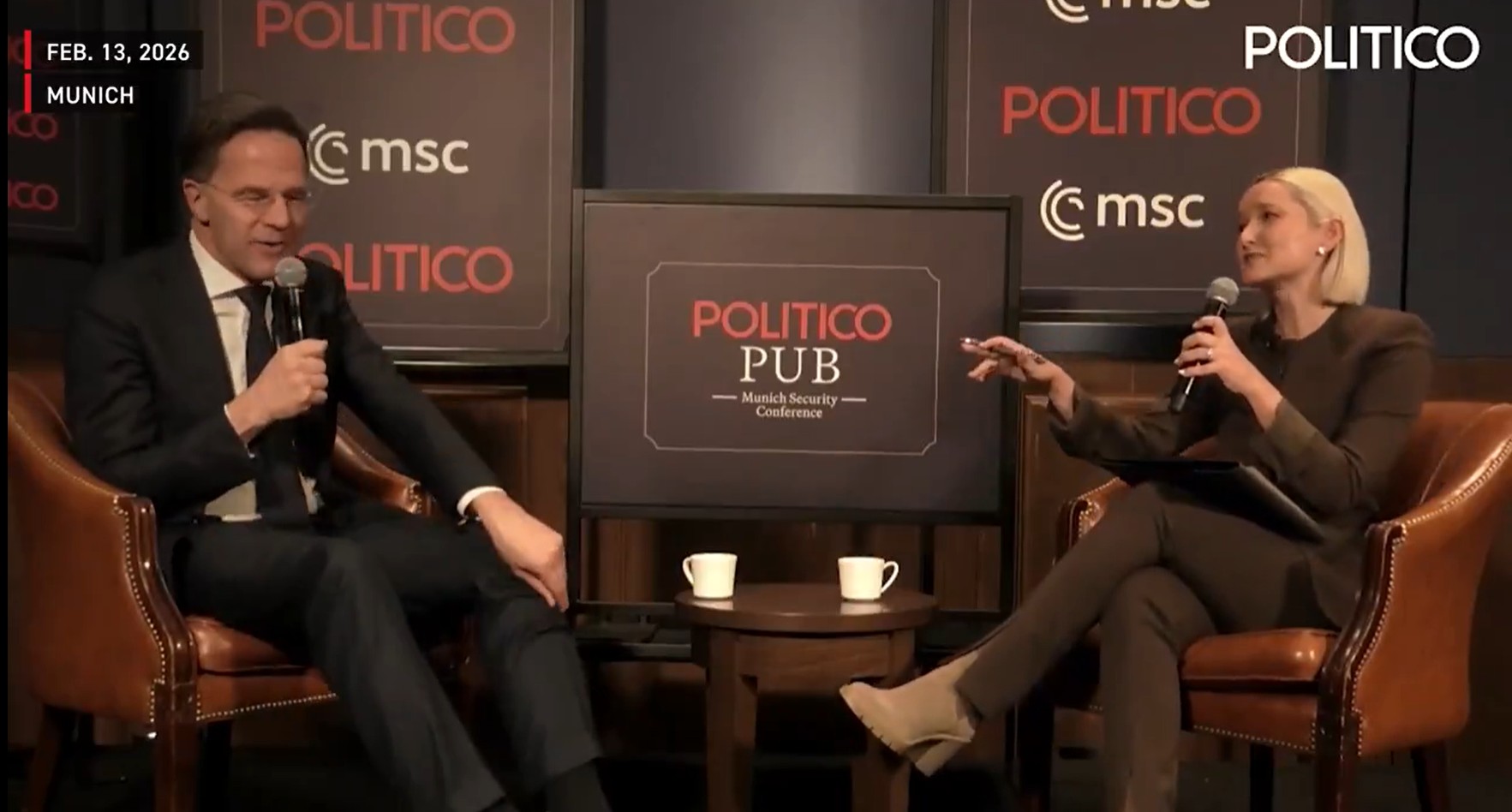 Dasha Burns Asks NATO Chief About His Trump Nickname: Do You Have Some Daddy Issues?'