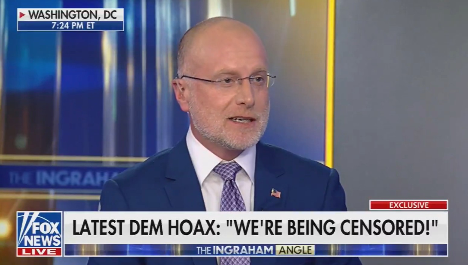 Trump FCC Chair Says Colbert Scandal Stems From Wanting to Give More Airtime For More Democrats'