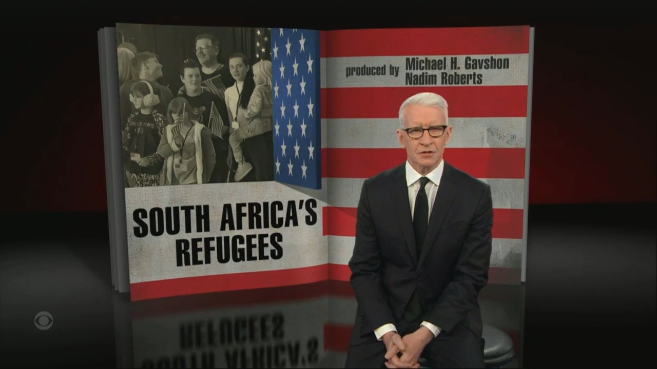 60 Minutes’ Anderson Cooper Debunks Trump’s Claim of ‘Genocide’ of White Farmers in South Africa