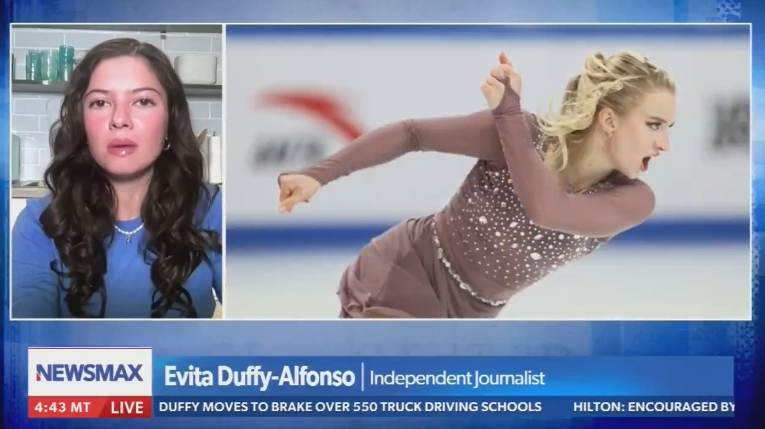 Newsmax Guest Wants to Start Vetting' Olympians For Their Political Views