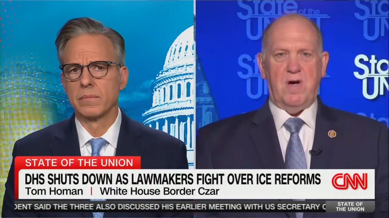 Tom Homan Does Not Defend Kristi Noem When Pressed On Her Comments About Wanting ‘The Right People’ to Elect ‘The Right Leaders’