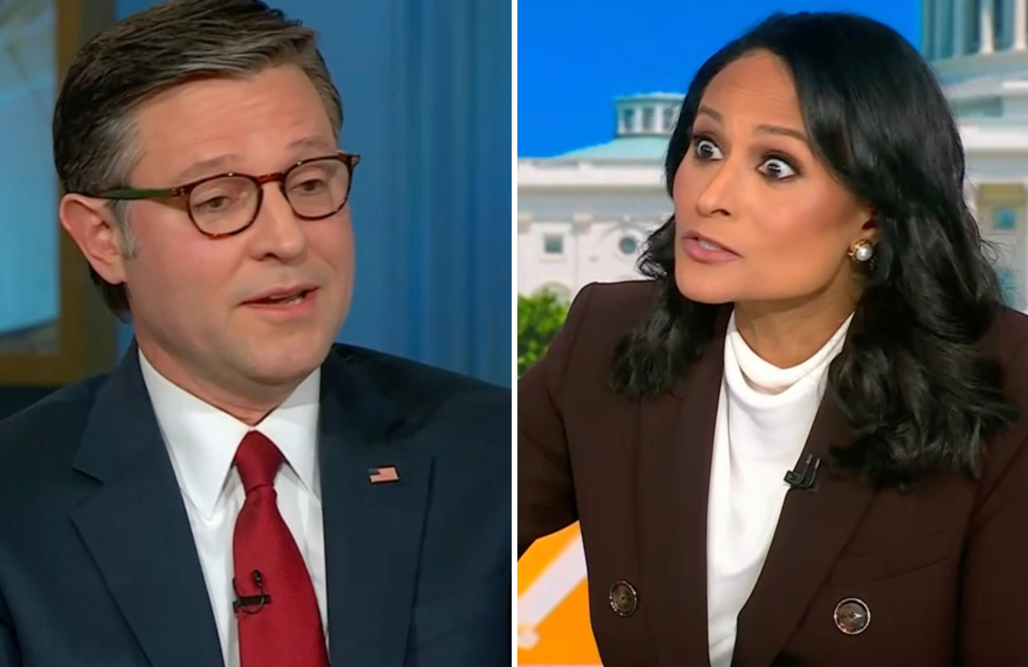 WATCH: Kristen Welker Confronts Speaker Johnson About Trump's Fixation On 2020 Election