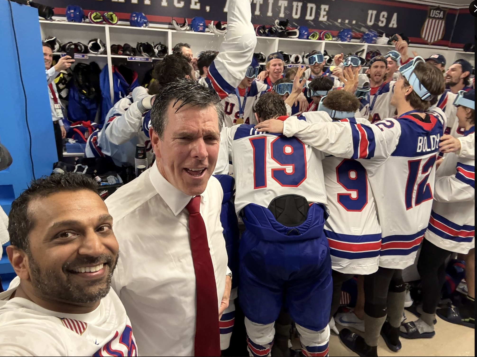 Kash Patel Ripped for Attending US Hockey Game After His Spox Raged at False' Reporting On His Olympics Hang Out'