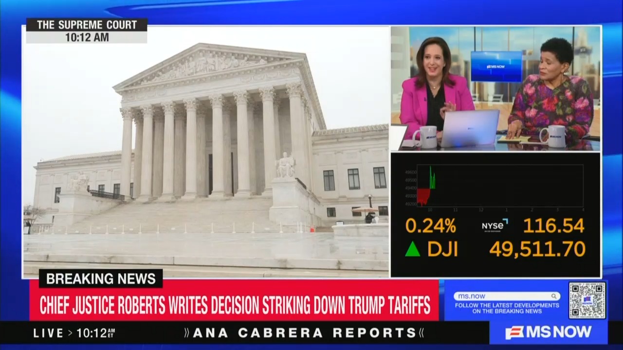 MS NOW's Lisa Rubin Argues Trump Admin Will Use Other Mechanisms' to Keep Tariffs In Place