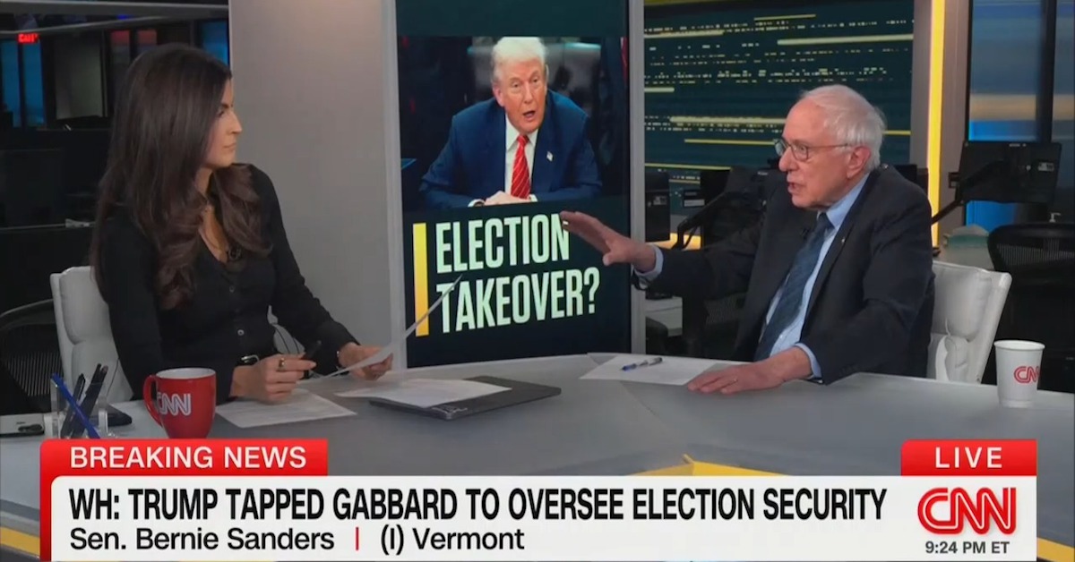 Bernie Sanders Runs Away From Tulsi Praise When Confronted