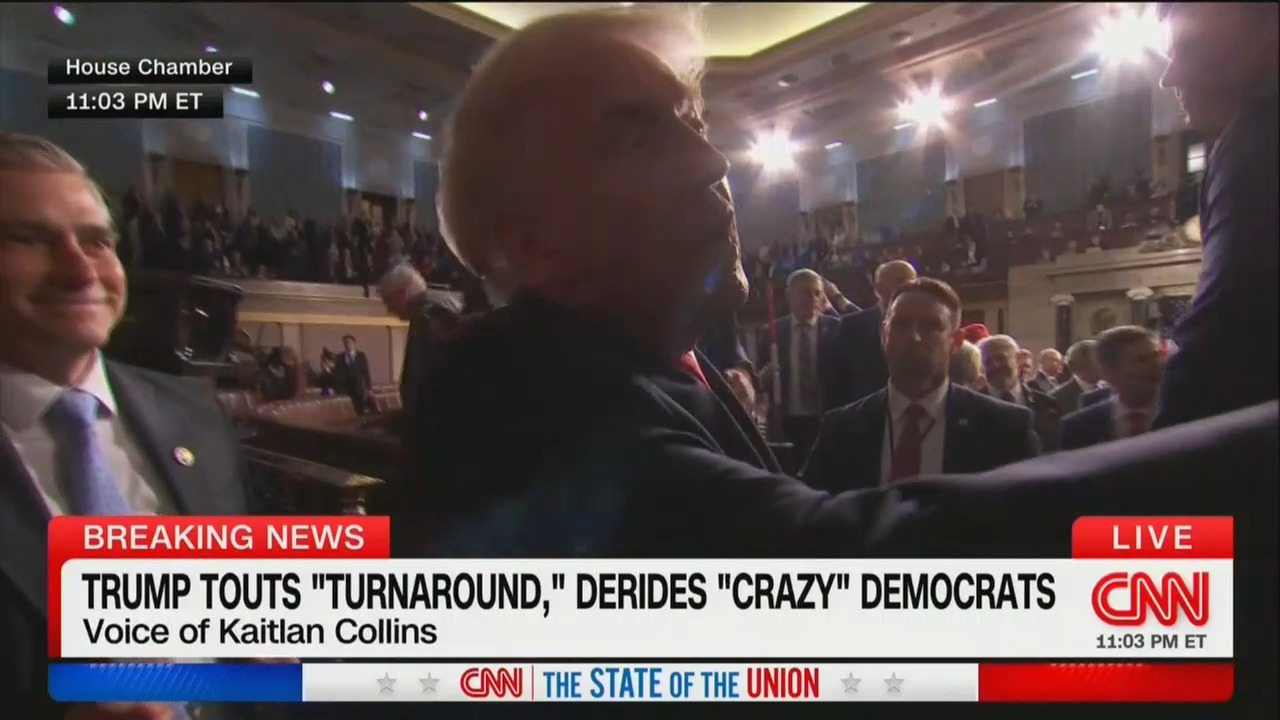 CNN's Kaitlan Collins Describes How Trump Became Increasingly Irritated' Over the Course of SOTU Speech