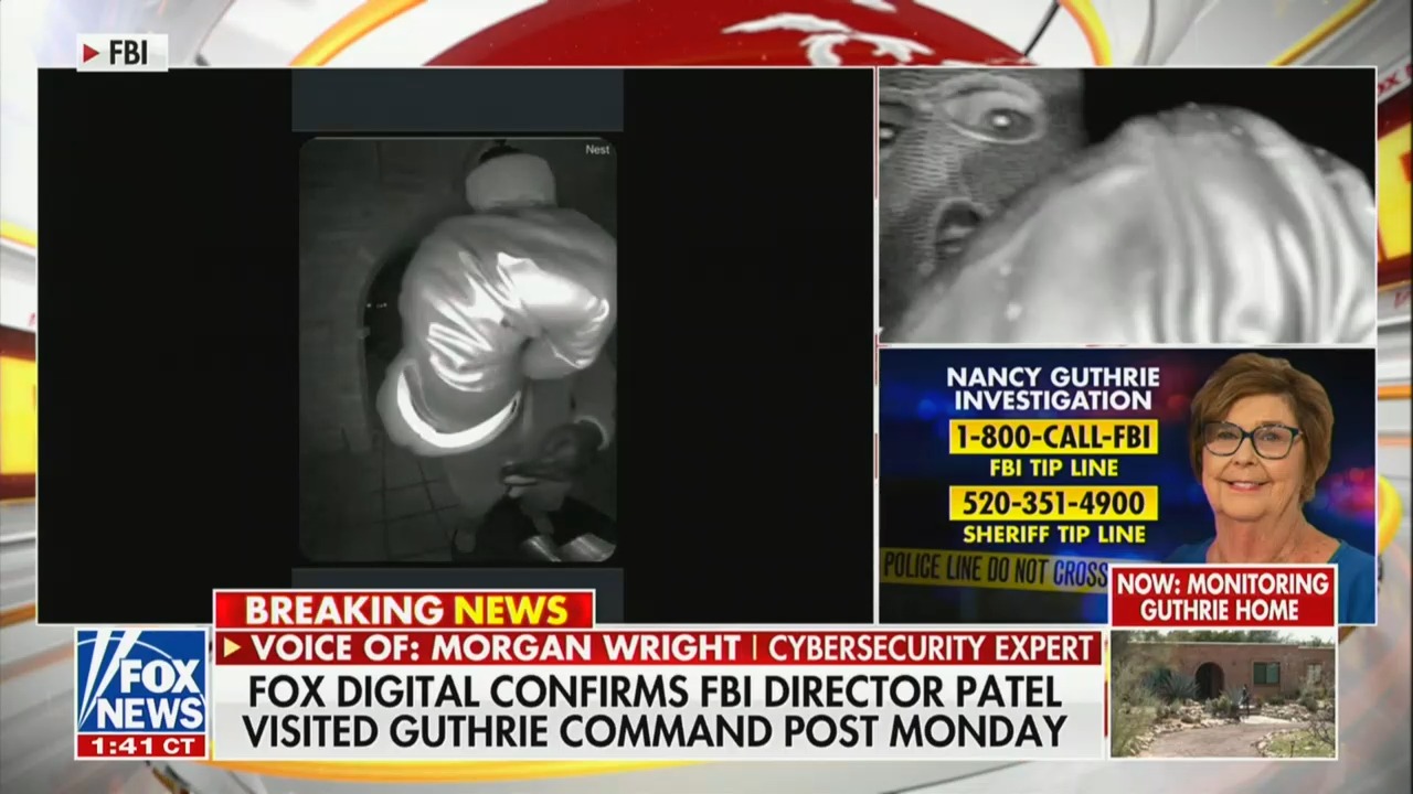 Cybersecurity Expert Tells Fox News Guthrie Suspect Video May Indicate He Was Burglar  Not Kidnapper With a Target