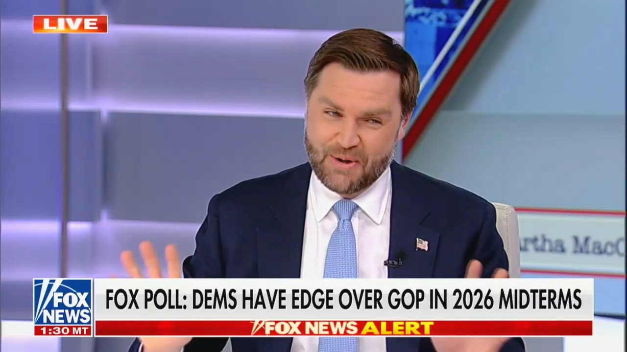 JD Vance Blasts Fox News Polling During Fox Interview: The Worst'