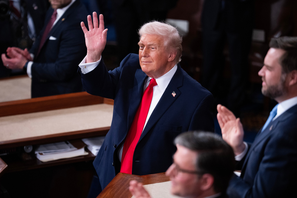 Trump Shares 41 Gushing Posts About His Home Run' State of the Union, Including From Megyn Kelly and Sean Spicer