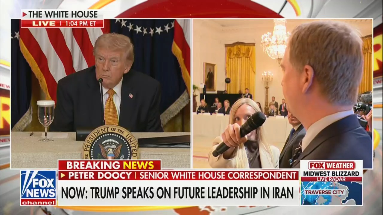 Peter Doocy Asks Trump Why He Can't Reopen Strait of Hormuz