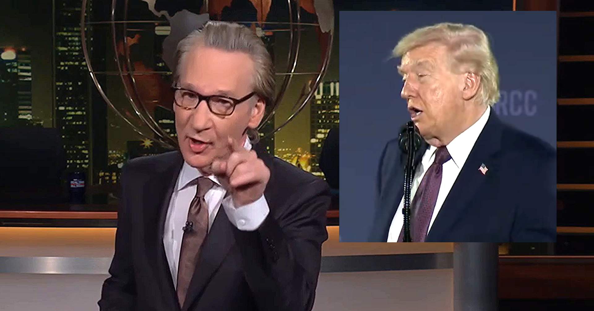 Bill Maher Taunts Trump Over Prize Trump Tried To Block Me From Getting': Thank You!'