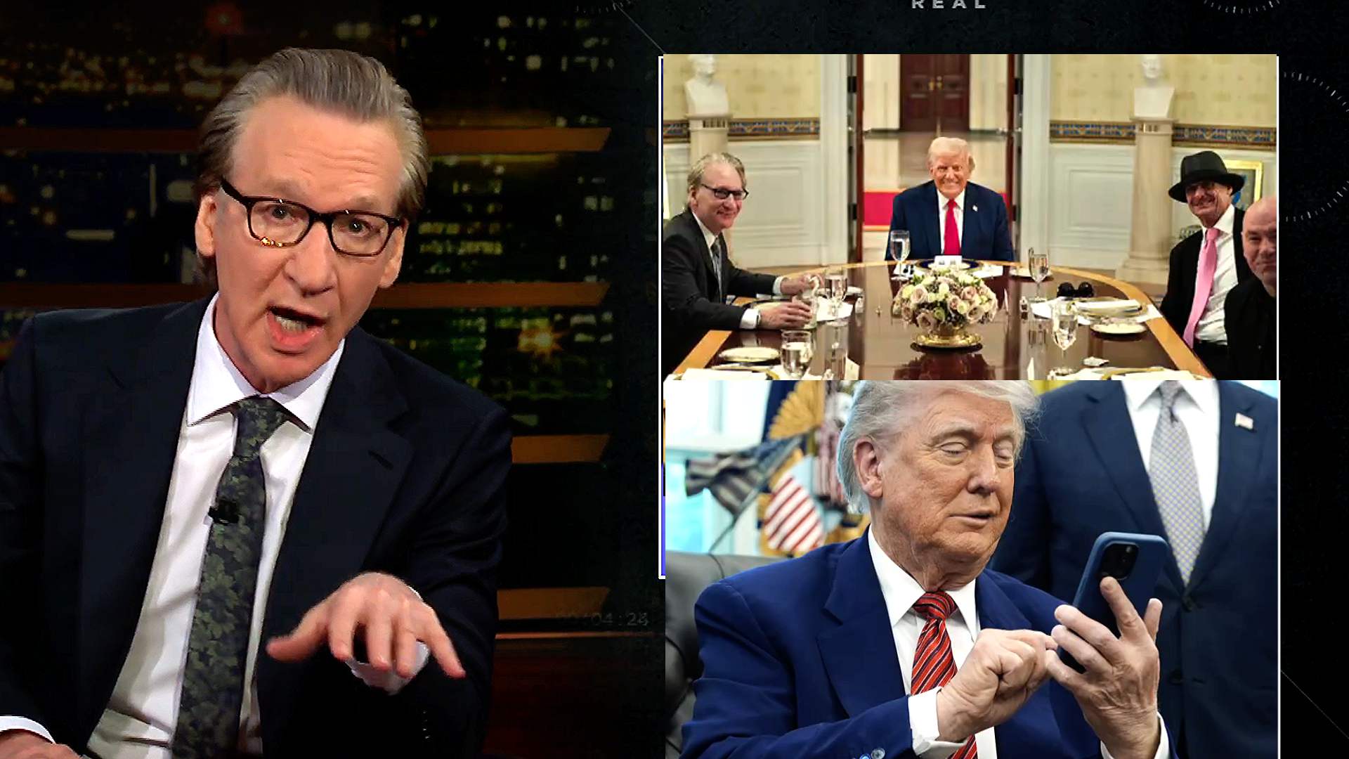 Bill Maher Tells All About Trump Dinner  And Texts Afterward Amid Rage-Feud: Just to Set The Record Straight!'