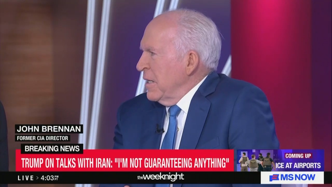 Ex-CIA Director Flat-Out Says: I Tend to Believe Iran More Than I Do Donald Trump'