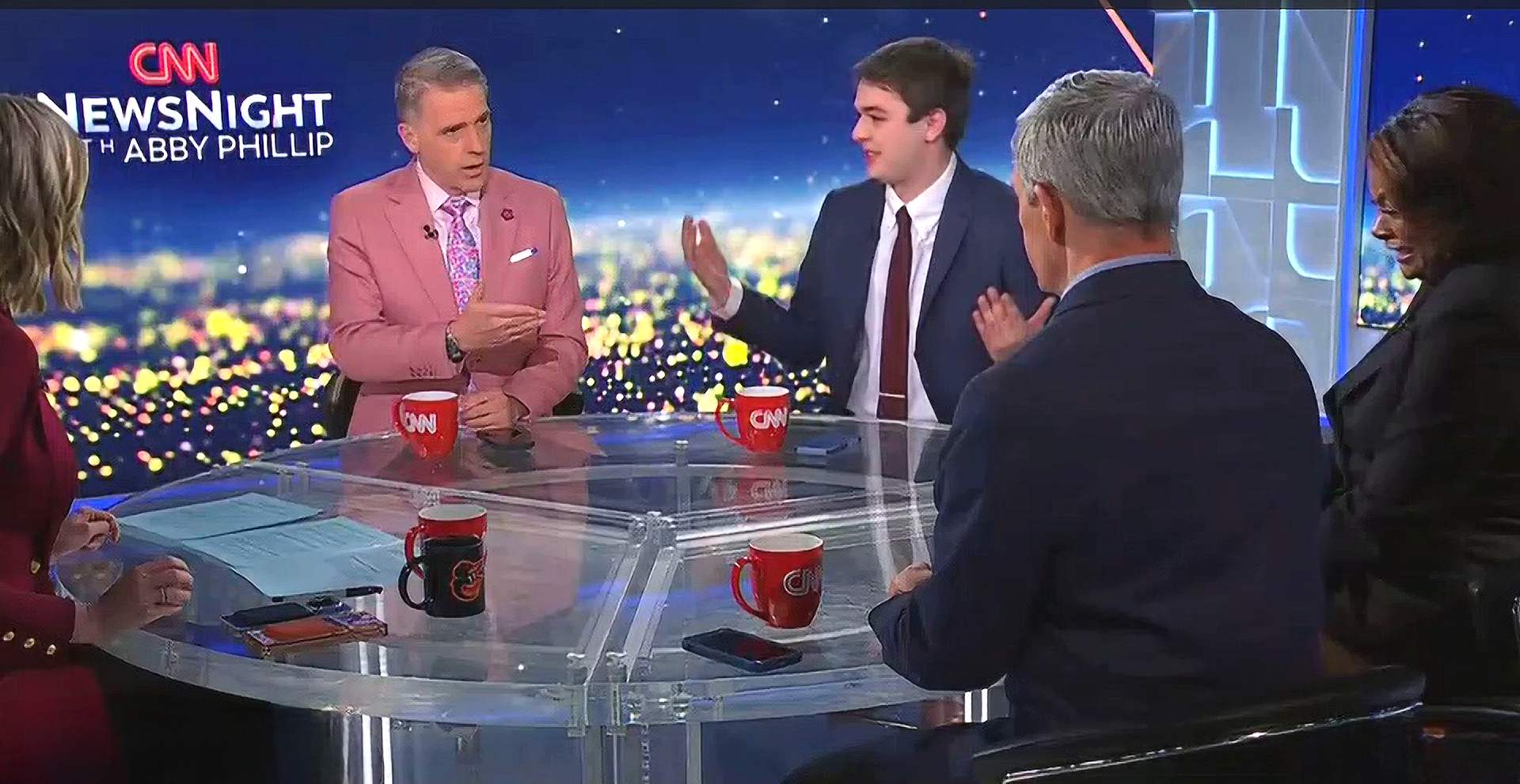 CNN Crew Busts Out Laughing Over Scott Jennings' Mysterious Trump Gift' Claim