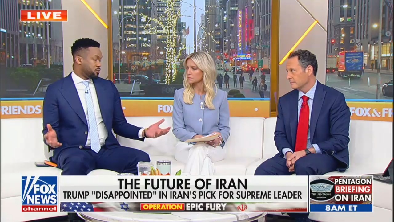 You Have to Kill Them': Fox's Lawrence Jones Argues the US Must Take Out Iran's Radical Islamist Leaders
