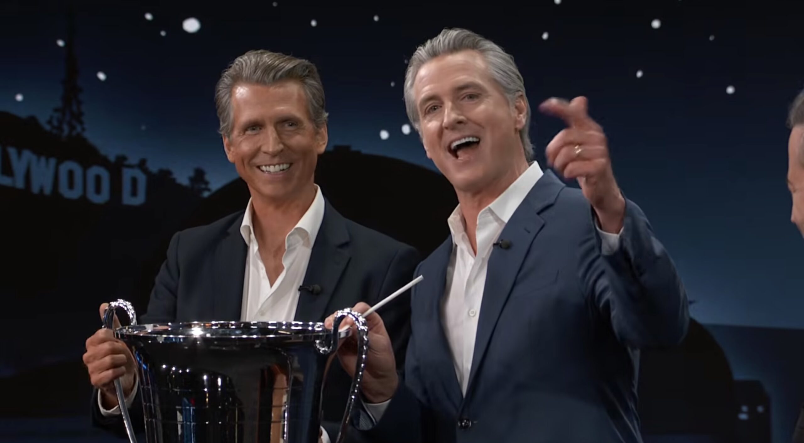 'Gavin Newsom' Awards Gavin Newsom His Own 'FIFA' Prize