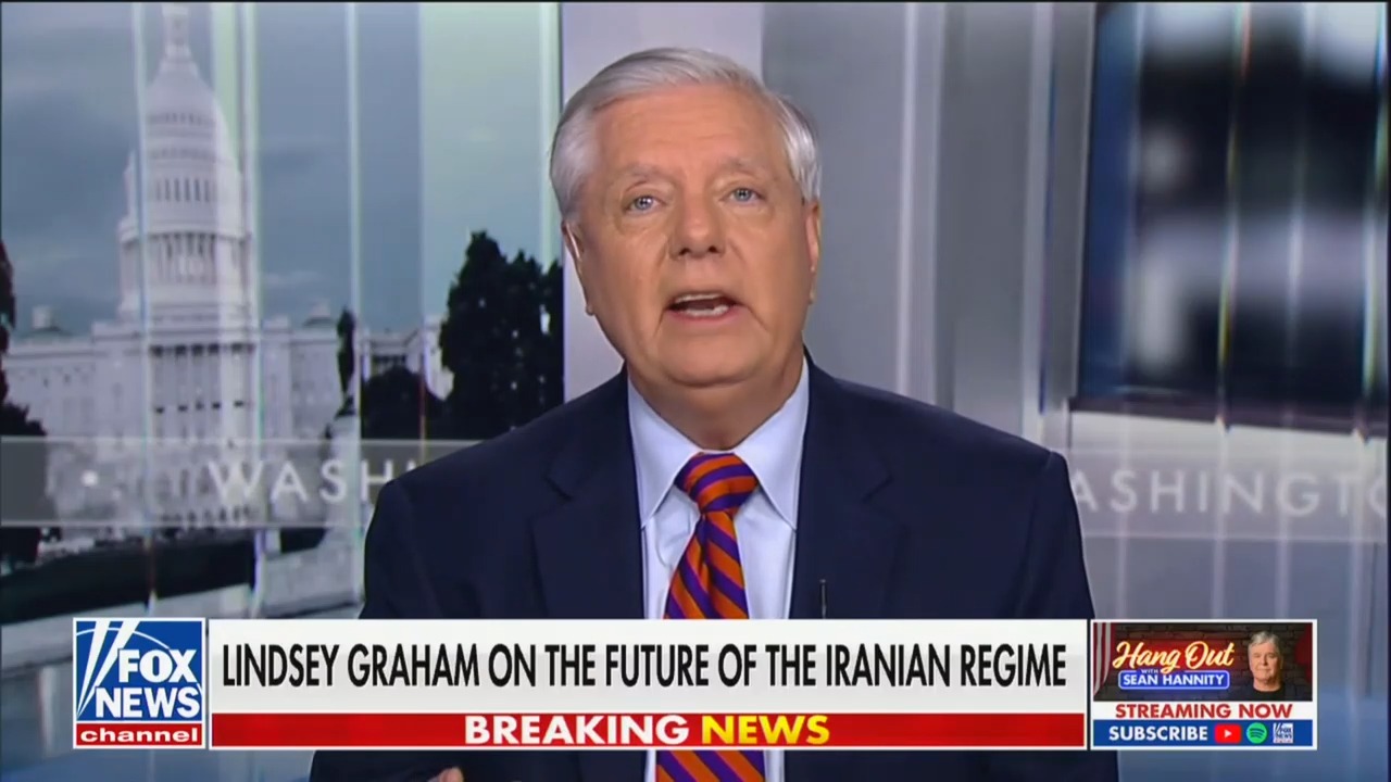 Lindsey Graham Vows to Obliterate' Iran's Nuclear Program, Months After Trump Claimed It Was Obliterated