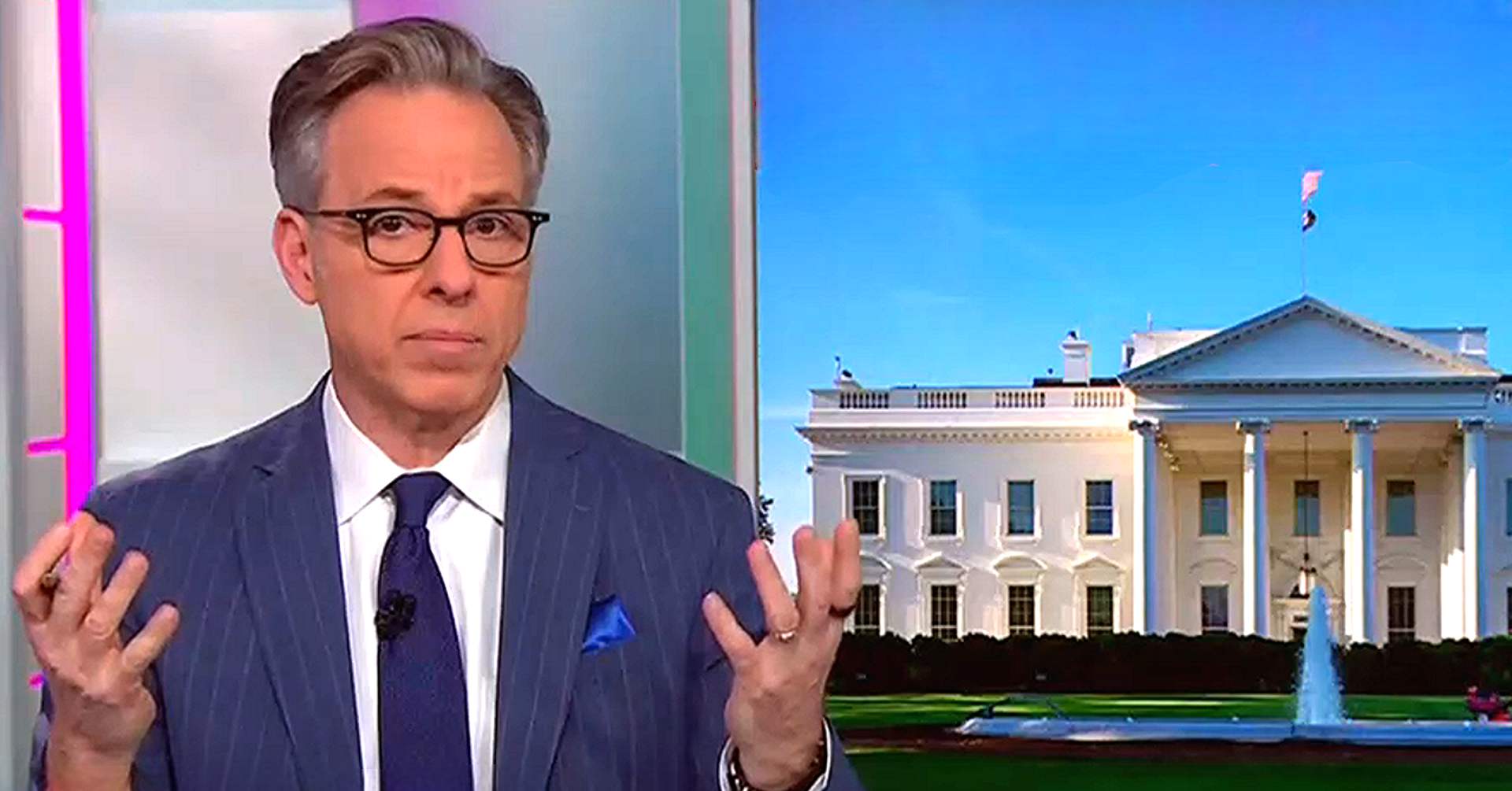 Jake Tapper Defends CNN From Trump Spox Meltdown Smacks Down Spox's Propaganda' Charge