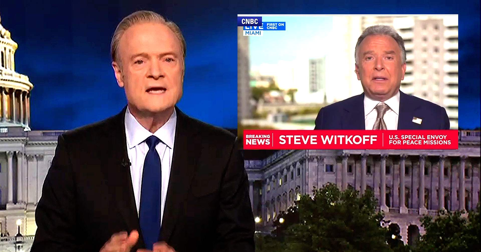 MS NOW's Lawrence O'Donnell Hits Trump Clown of the Day' Witkoff Over CNBC Hit: He Said That!'