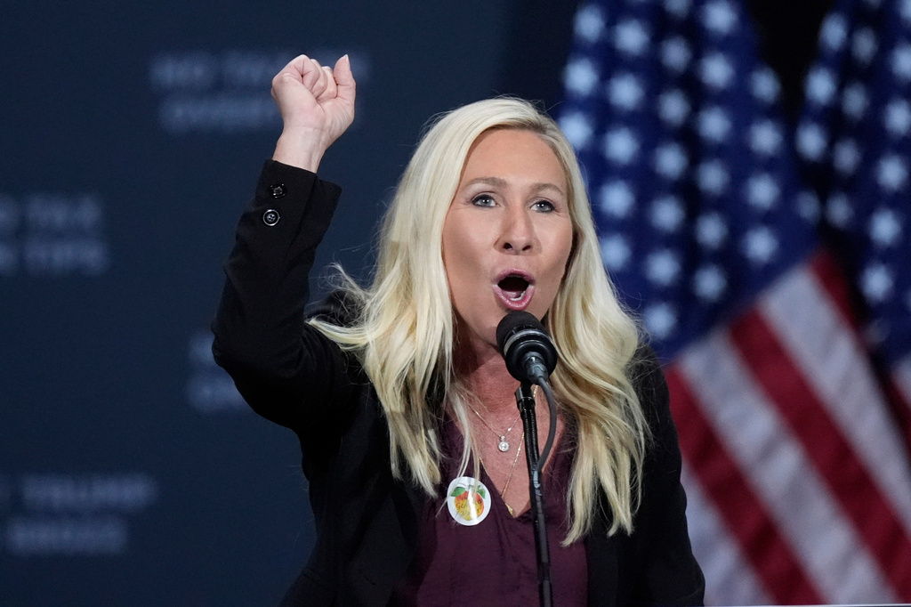 Marjorie Taylor Greene Ties Bow on Carefree Vacation With Thomas Massie by Going Full Charlie Kirk Conspiracy Theorist